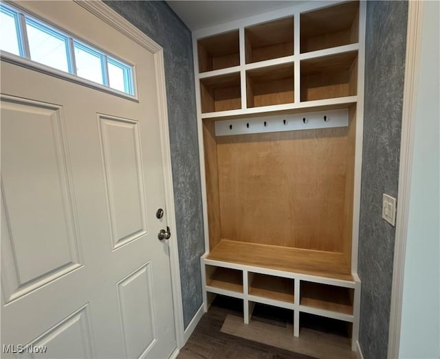 view of mudroom