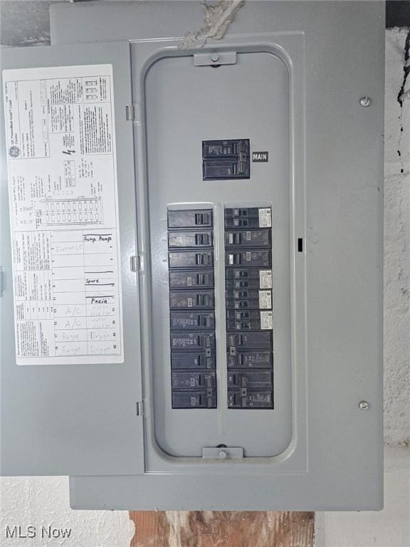 utilities with electric panel