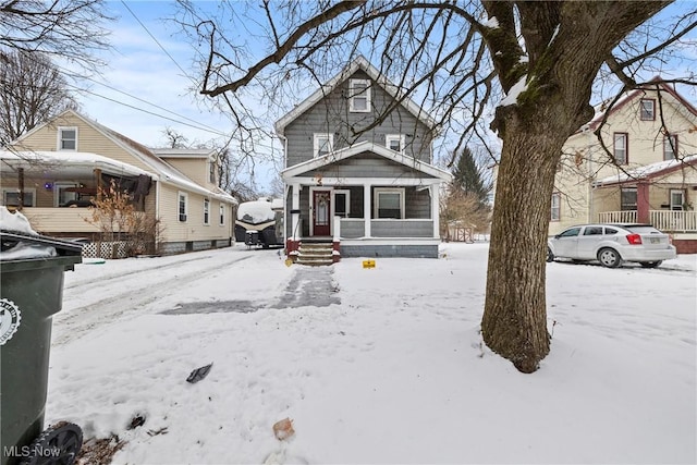 view of bungalow-style home