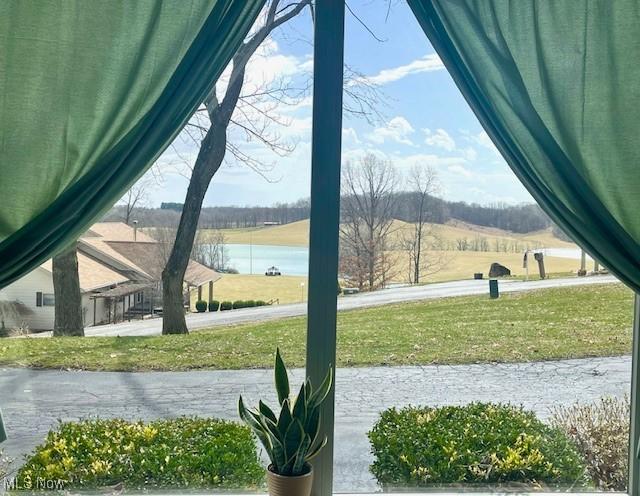 7716 N Ridge Pl, Lisbon, OH 44432 - view of green lawn with a water view