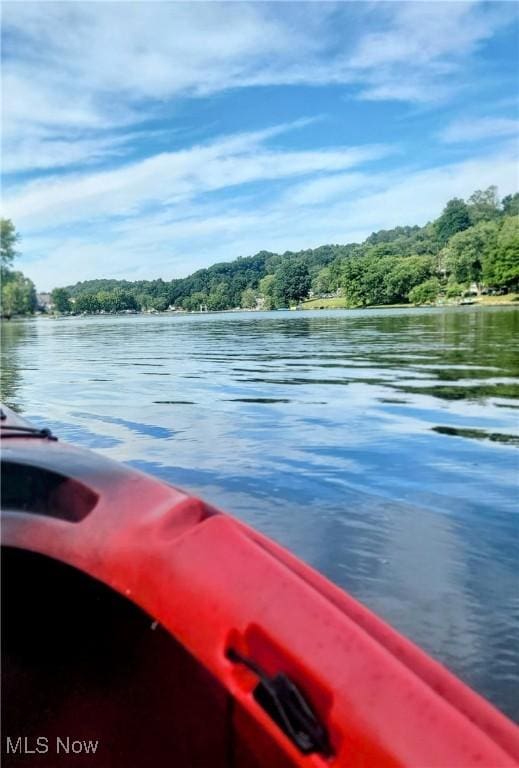 544 Maple Lake Rd, Bridgeport, WV 26330 - property view of water with a forest view