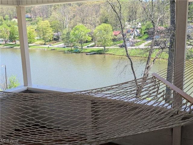 544 Maple Lake Rd, Bridgeport, WV 26330 - dock area featuring a water view