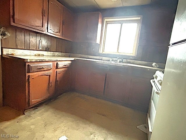 kitchen with white appliances