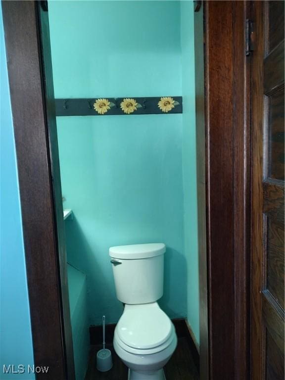 bathroom with toilet