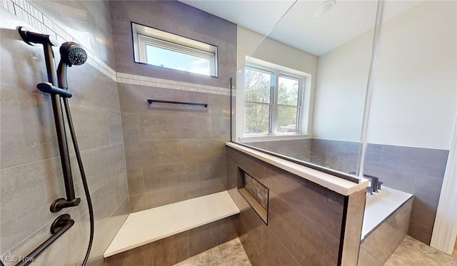 13430 Schreiber Rd, Valley View, OH 44125 - full bathroom with a walk in shower