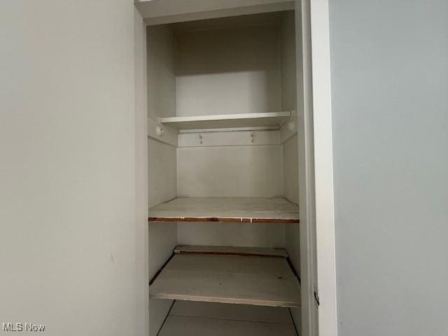 view of closet