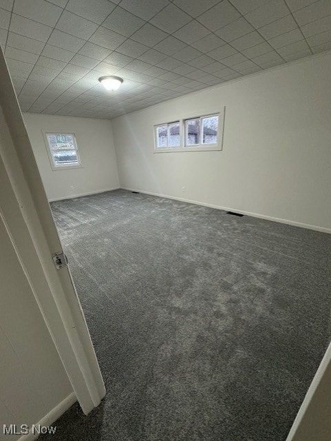 10630 Valley St, Trimble, OH 45782 - basement featuring dark colored carpet