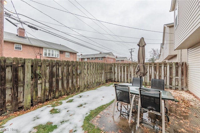 view of patio / terrace