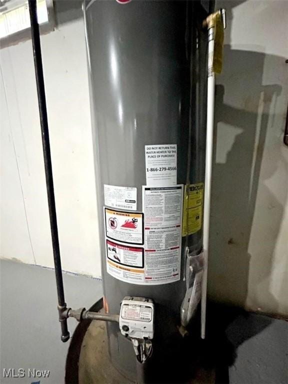 utilities with gas water heater