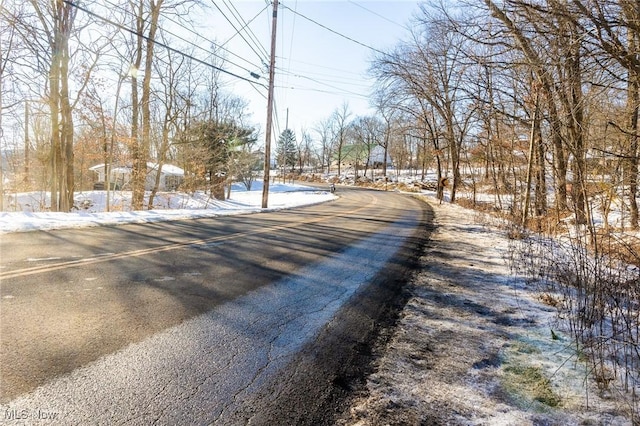 view of road