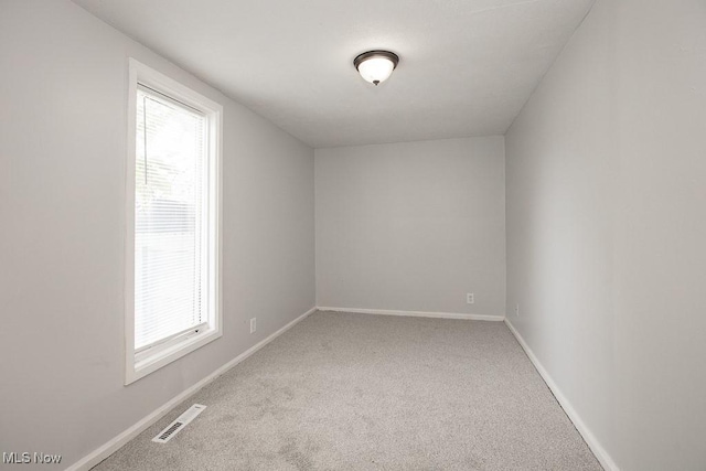 interior space featuring carpet floors and plenty of natural light