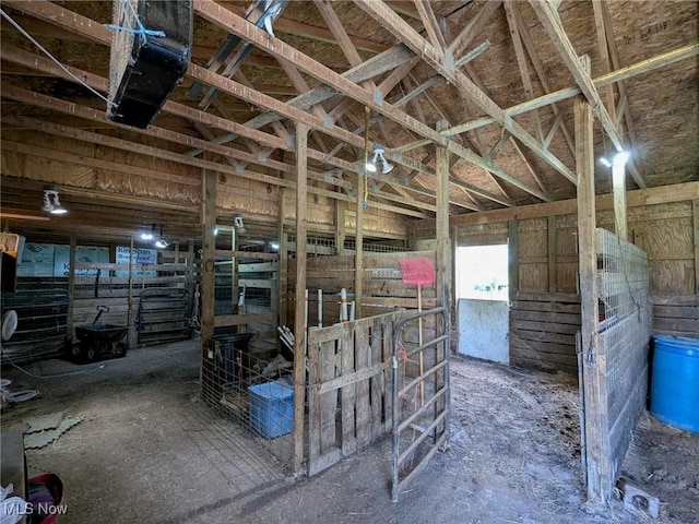 view of stable