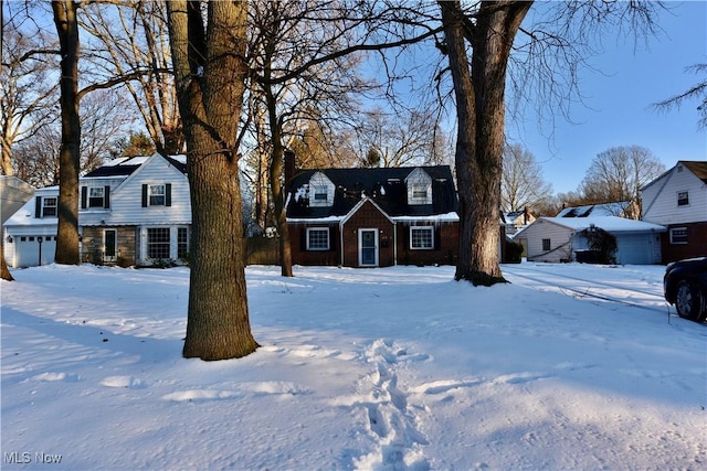 view of cape cod house