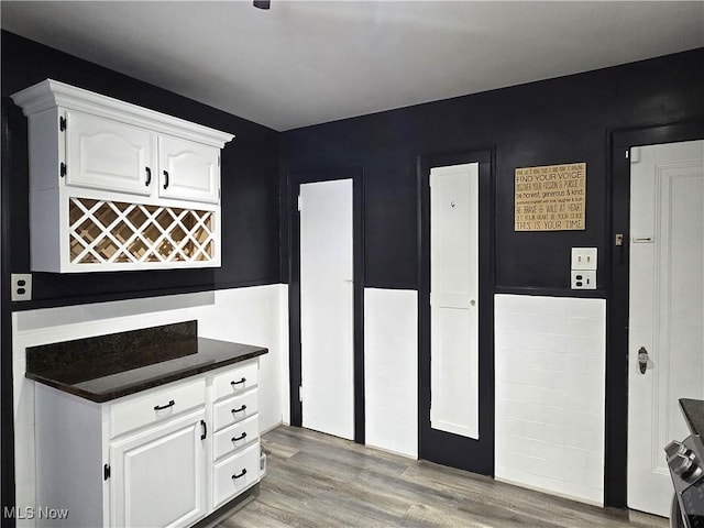 interior space featuring light hardwood / wood-style floors