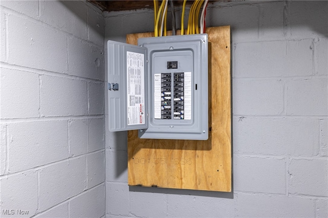 utilities with electric panel