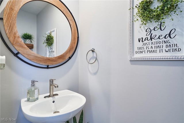 bathroom with sink