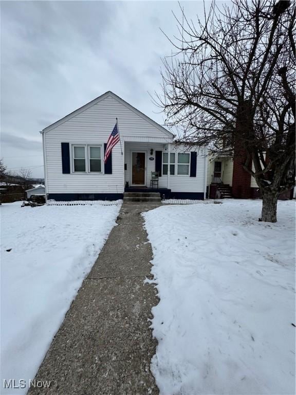 view of front of house