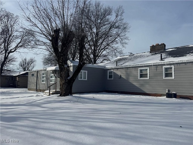 exterior space with central AC unit