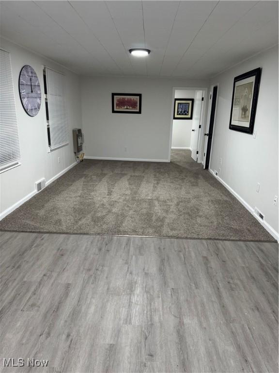 interior space with light colored carpet