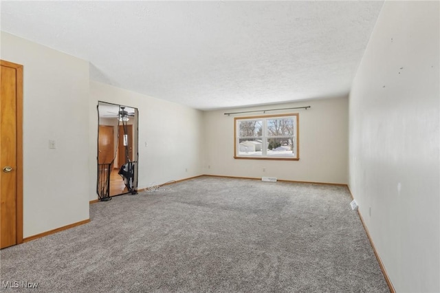 empty room with carpet floors