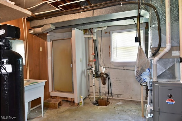 view of utility room