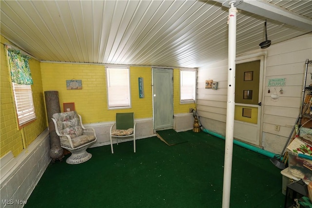 view of sitting room