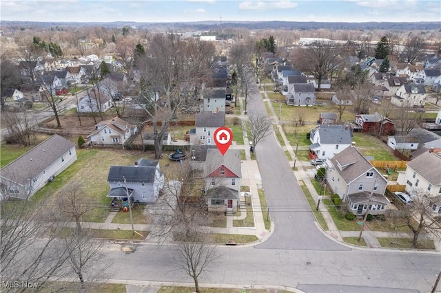 750 Florida Ave, Akron, OH 44314 - drone / aerial view featuring a residential view