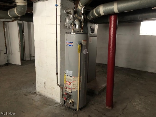 utilities with gas water heater