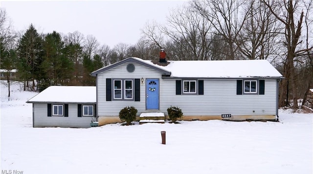 view of front of house