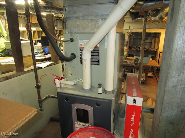 view of utility room