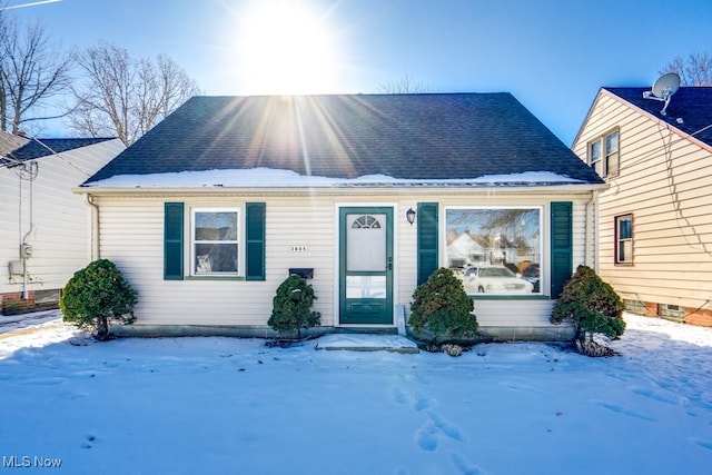 view of front of house