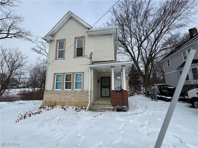 view of front of house