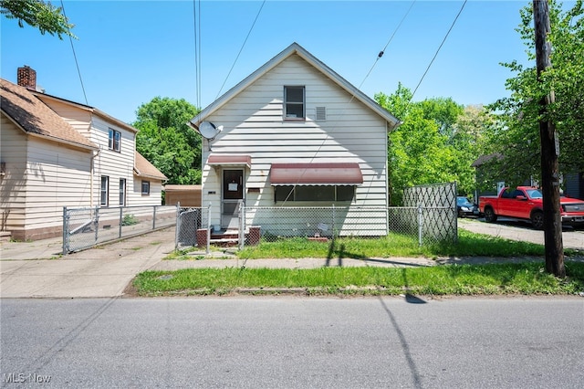 view of bungalow-style house