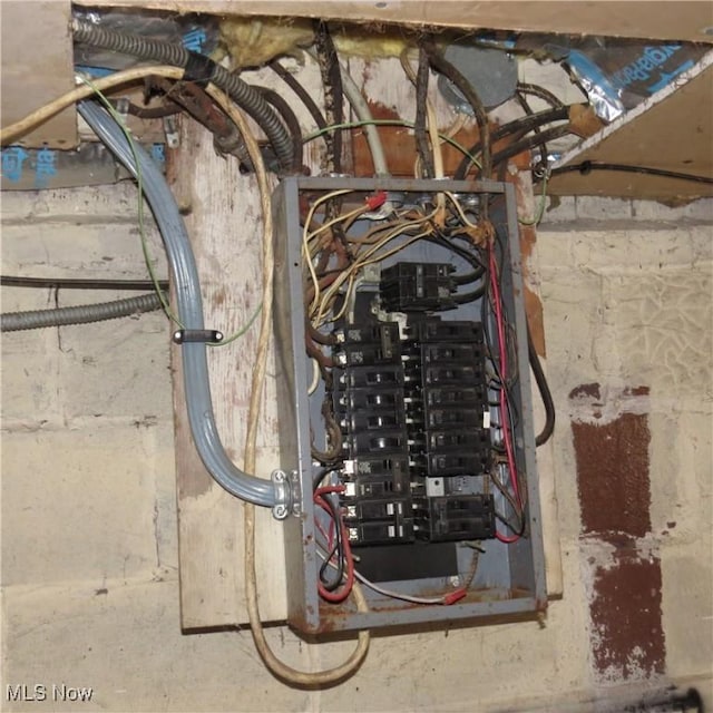 utilities with electric panel