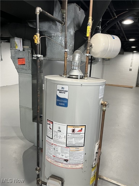 utilities featuring water heater