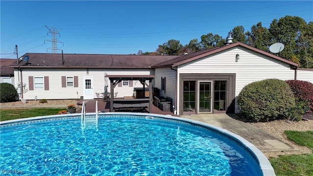 view of pool