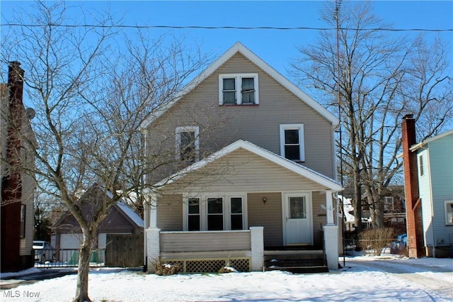 view of front of house