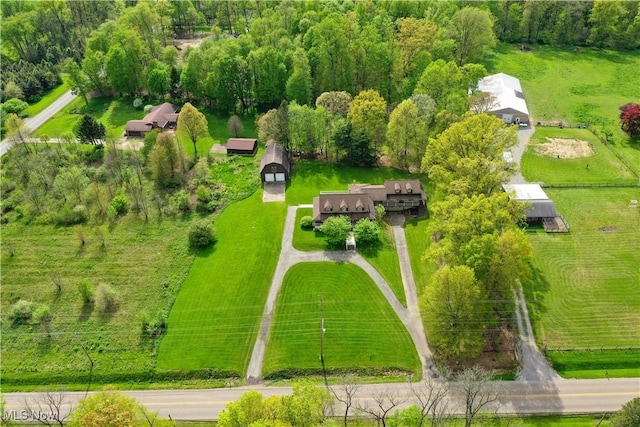 7750 W Calla Rd, Canfield, OH 44406 - bird's eye view with a rural view