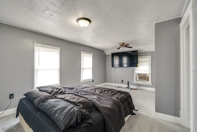 2743 12th St SW, Canton, OH 44710 - carpeted bedroom featuring a textured ceiling and baseboards