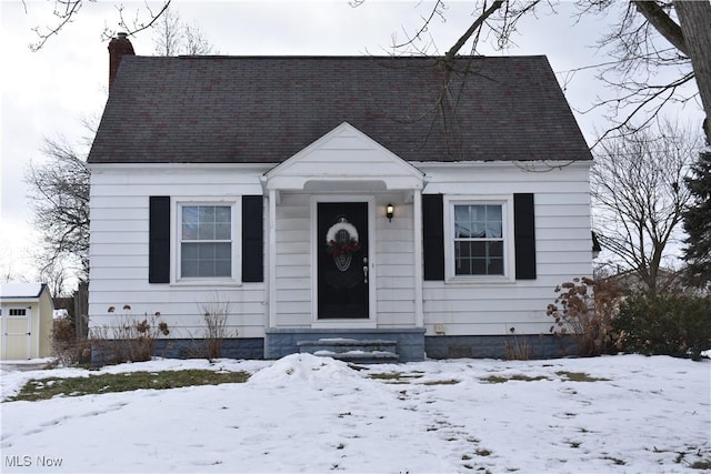 view of front of house