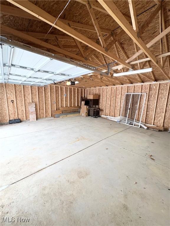 miscellaneous room featuring concrete flooring