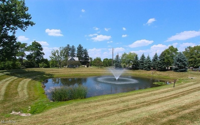 property view of water