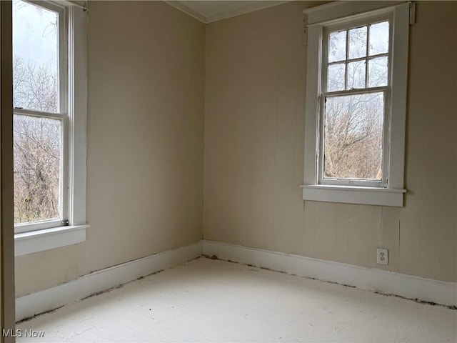 view of unfurnished room