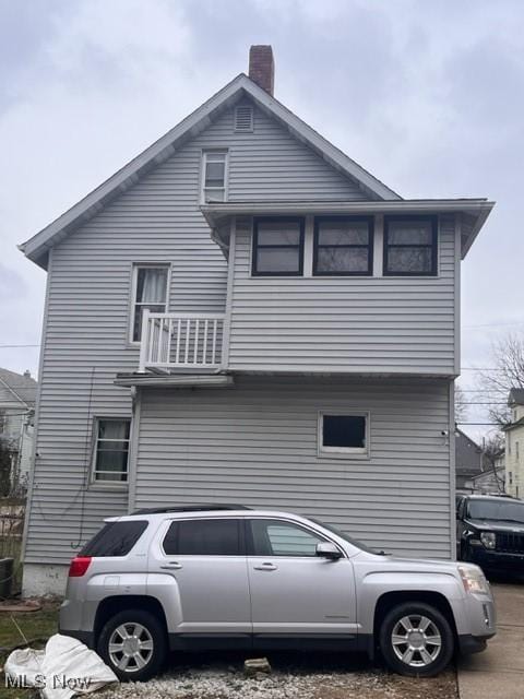 view of rear view of house