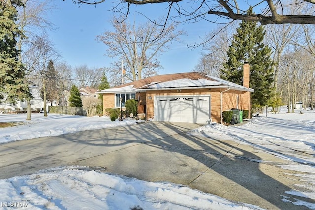 view of ranch-style house