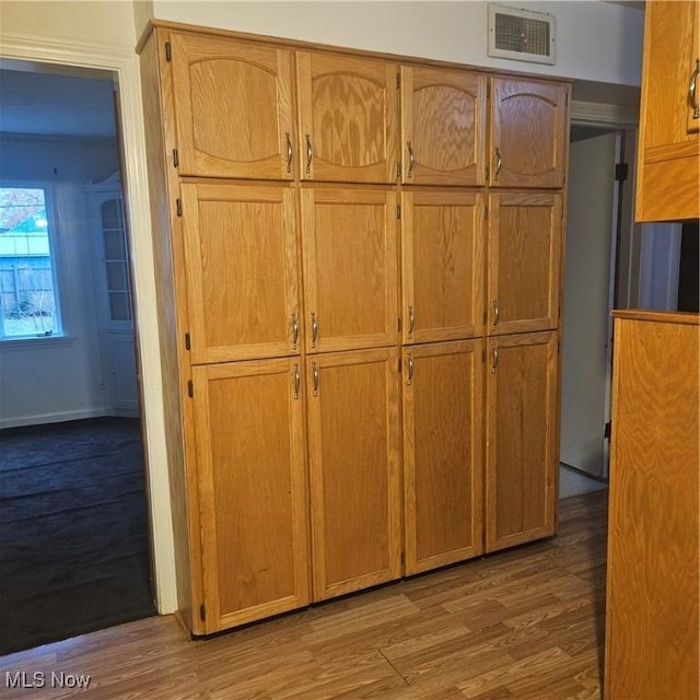 interior details with wood-type flooring