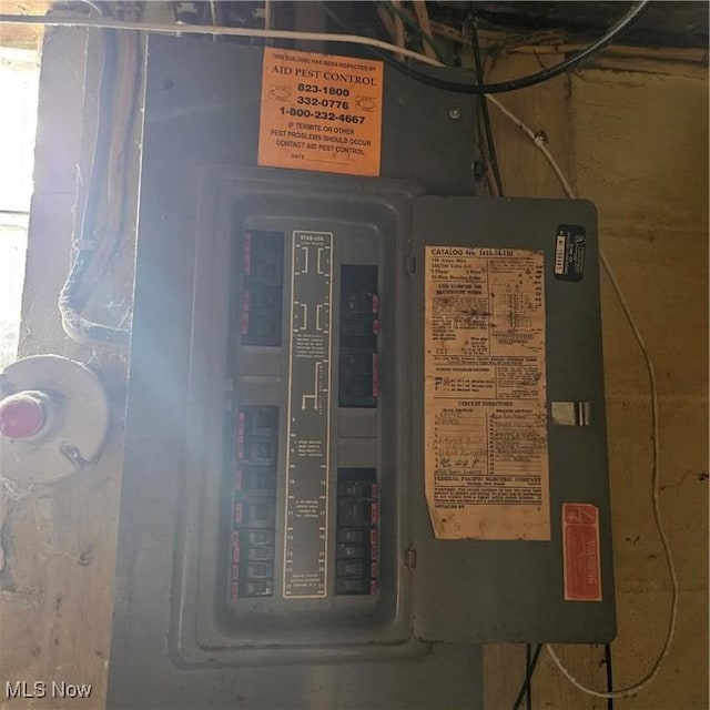 utilities with electric panel