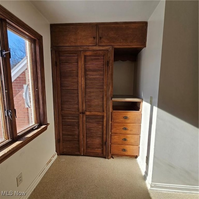 view of closet