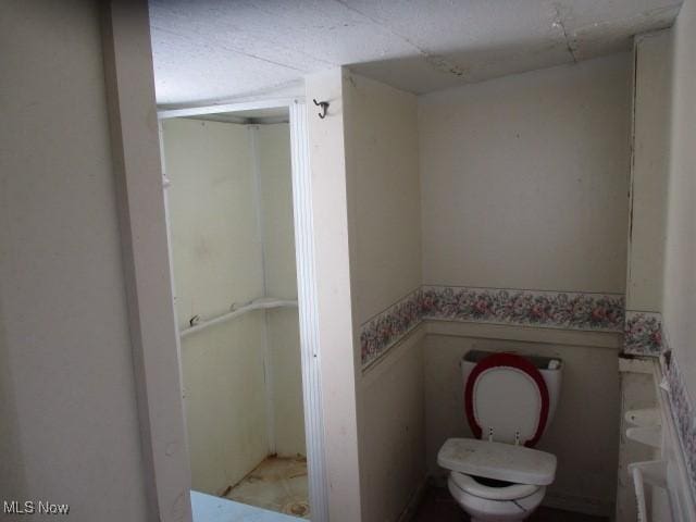 bathroom with toilet