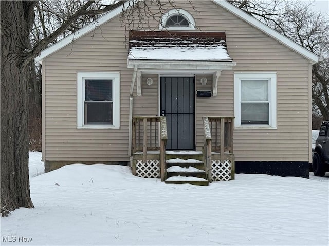 view of front of house